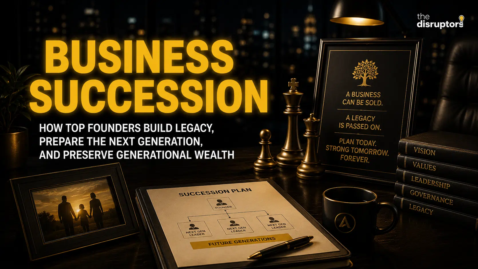 Disruptors - How the 1% Thinks About Family Business Succession and Generational Wealth